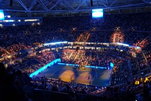 NYC: Otwarte Mistrzostwa USA w tenisie na stadionie Arthura Ashe'a