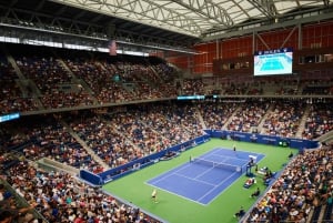 NYC: US Open Tenniskampioenschap in het Louis Armstrong Stadium