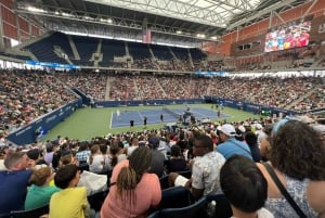 NYC: Otwarte mistrzostwa USA w tenisie na stadionie Louisa Armstronga