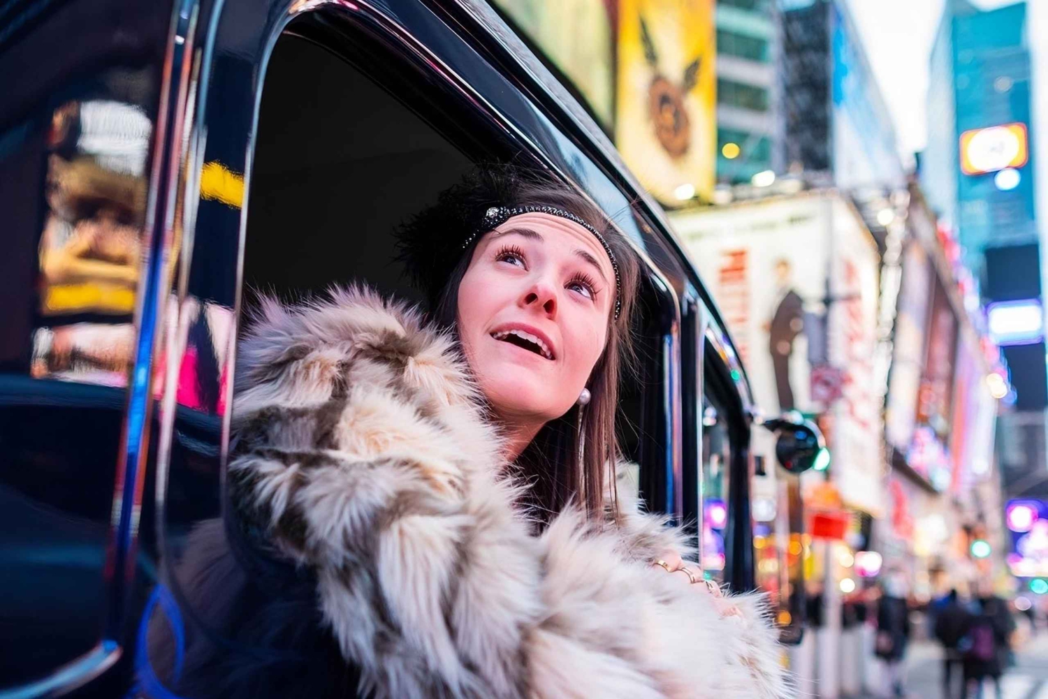 Нью-Йорк: ночная экскурсия на ретро-автомобиле