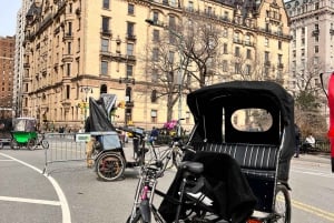 Pedicab oficial com guias de turismo e tours particulares no Central Park