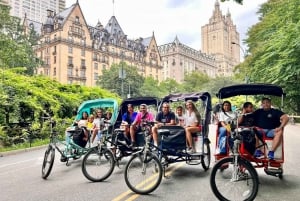 Pedicab oficial com guias de turismo e tours particulares no Central Park