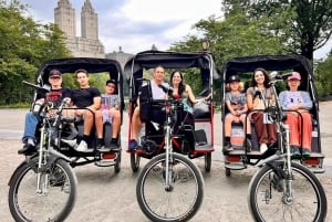 Pedicab oficial com guias de turismo e tours particulares no Central Park