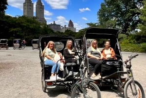 Pedicab oficial com guias de turismo e tours particulares no Central Park