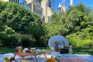 Privat cykeltur i Central Park og luksuriøs picnic