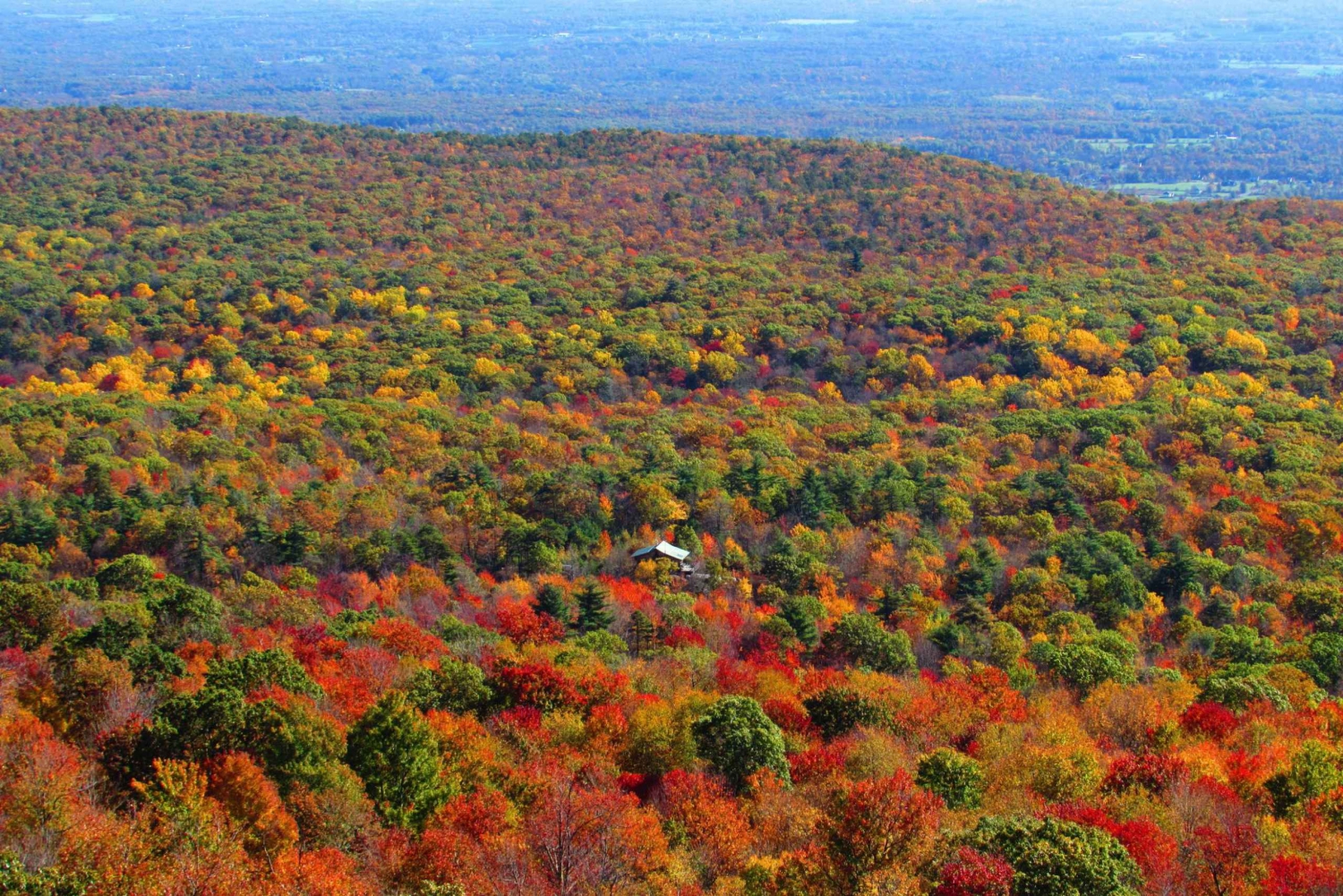 Tour particular de helicóptero pela folhagem de outono no Hudson Valley