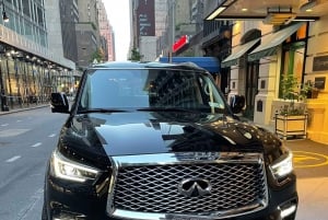 Private New York Downtown Transfer for 10 hours Up to 5pax