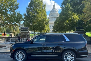 PRIVATE TOUR Washington DC: Prywatna wycieczka luksusowym SUV-em 4h