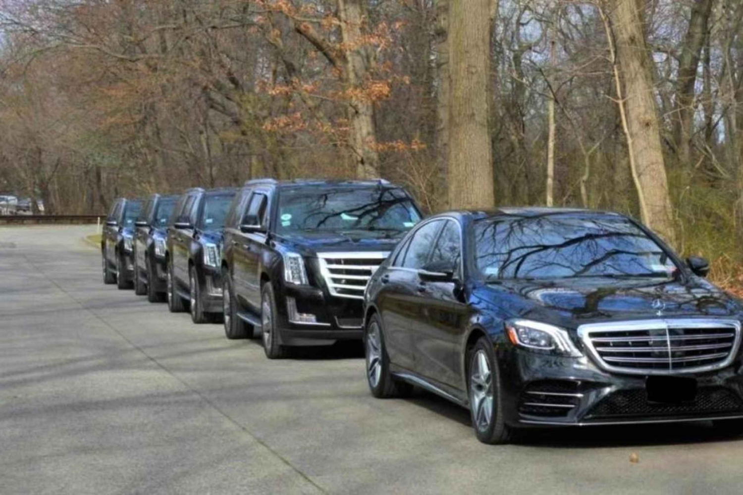 Privé transfers tussen vliegveld EWR en New York City