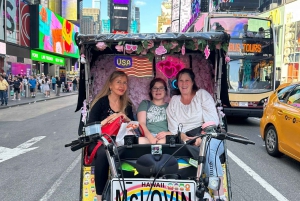 Rockettes Christmas Spectacular Pedicab Rides in NYC