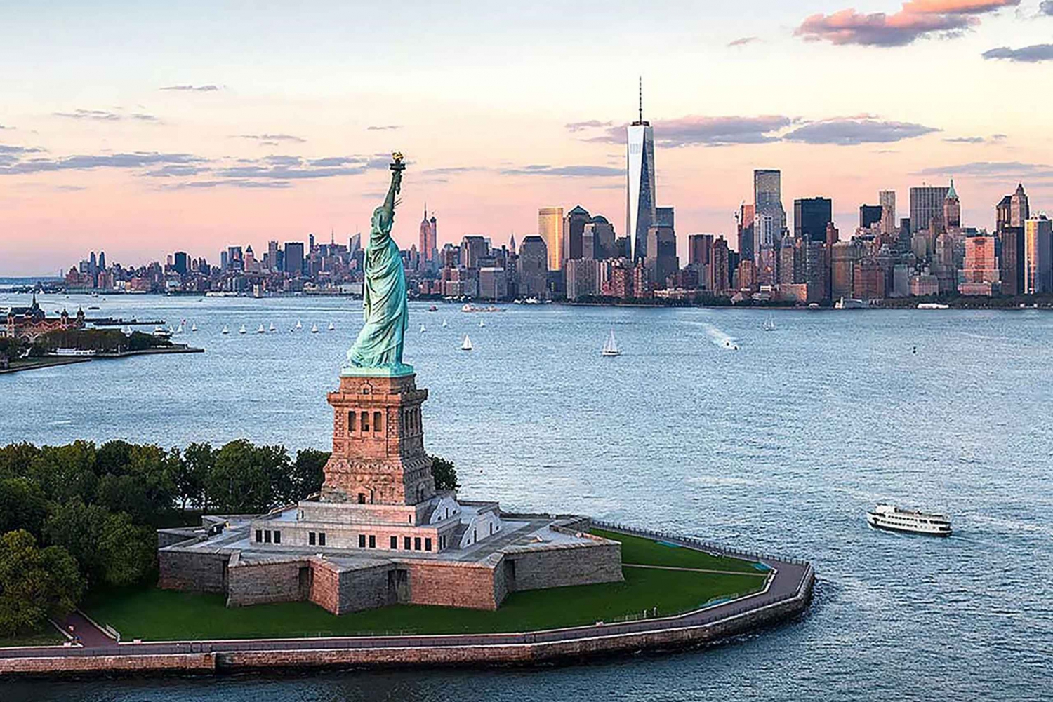 NYC: Rondleiding Lady Liberty, financiële en lagere wijken