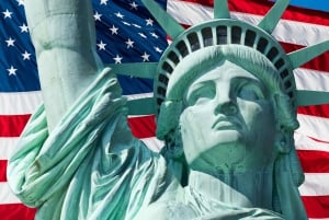 Billet pour la Statue de la Liberté et Ellis Island + visite guidée en application