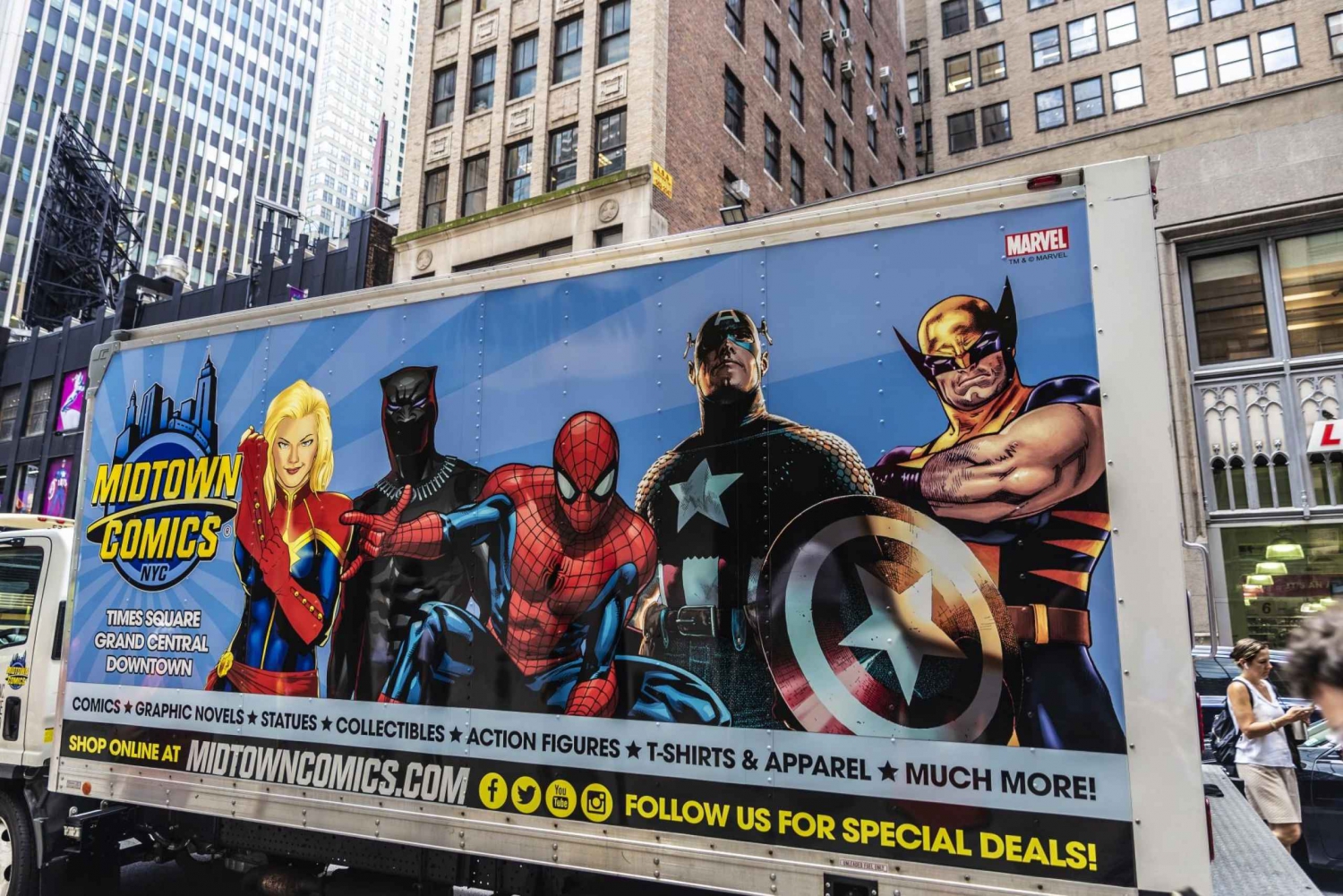 Superheroes in New York City Private Walking Tour