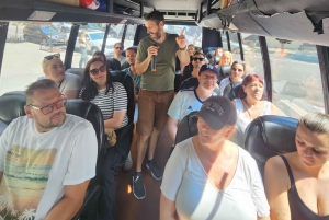 La visite en bus de la comédie à New York