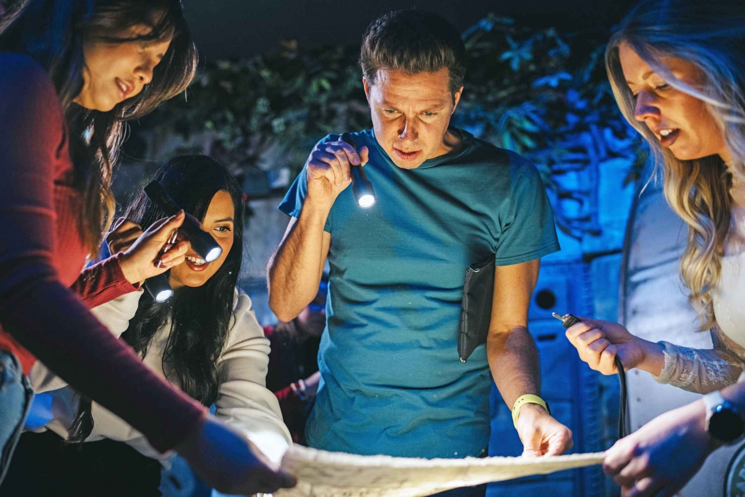 El juego de escape en Times Square, Nueva York