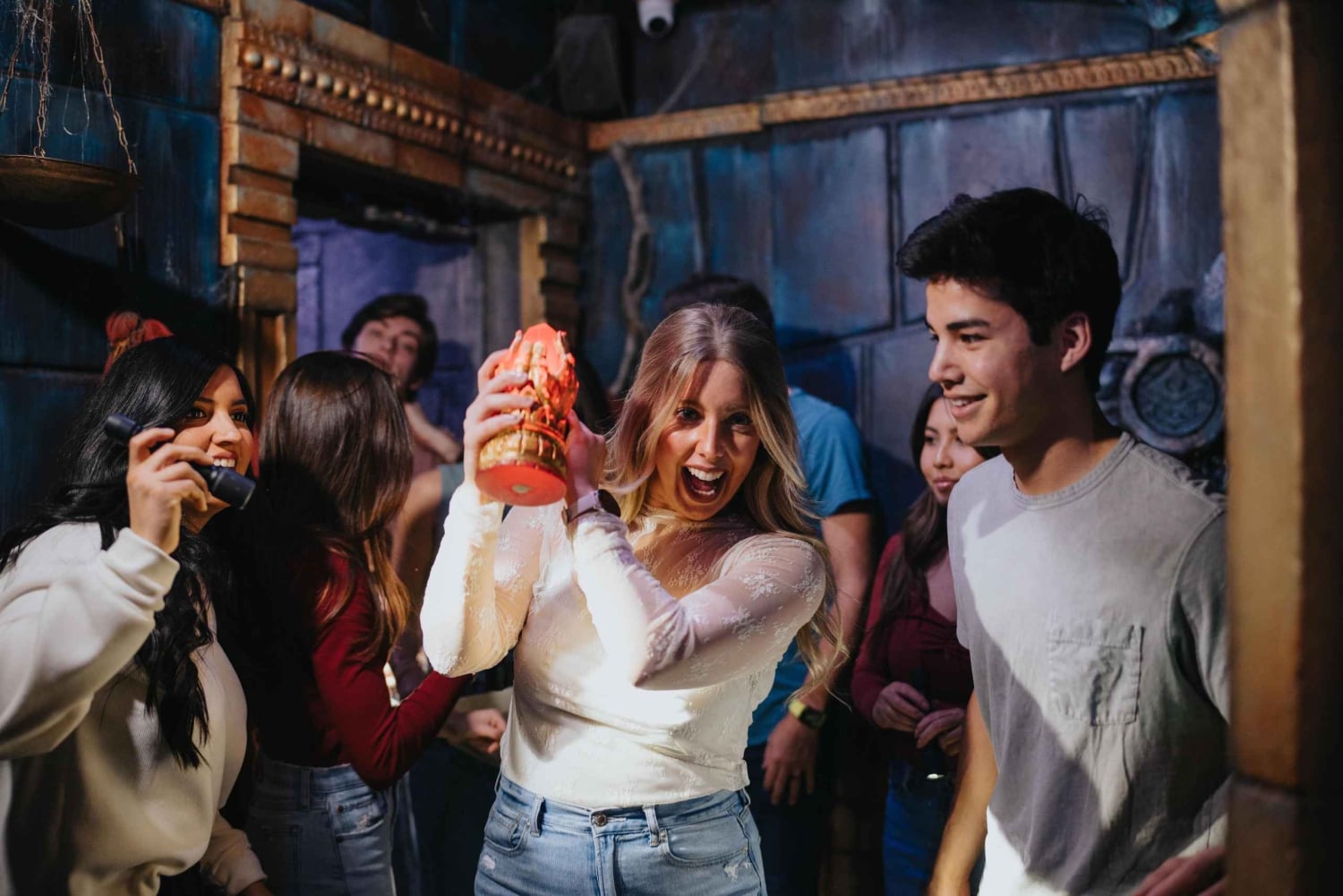 El juego de escape en Times Square, Nueva York