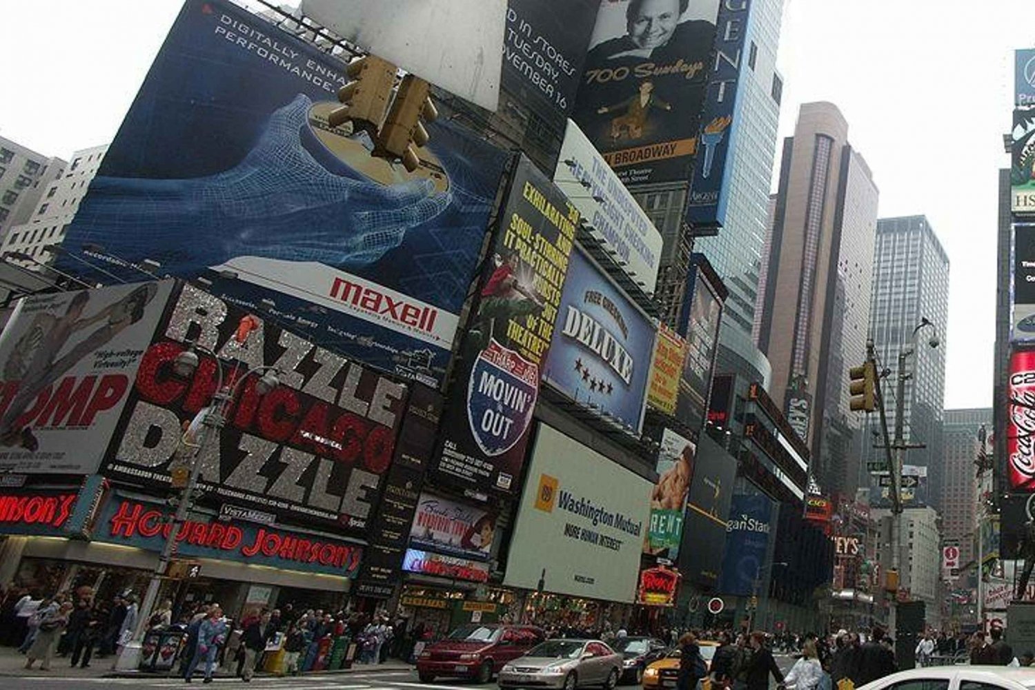 Times Square denkbeeldige ervaring