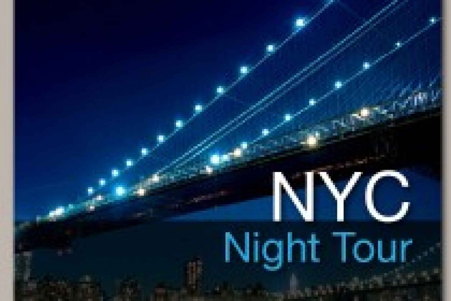 Omvisning i New York City om natten