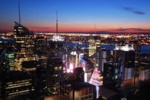 New York: Stadstur i New York City på kvällen
