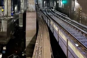 Underjordisk tur i New Yorks undergrundsbane