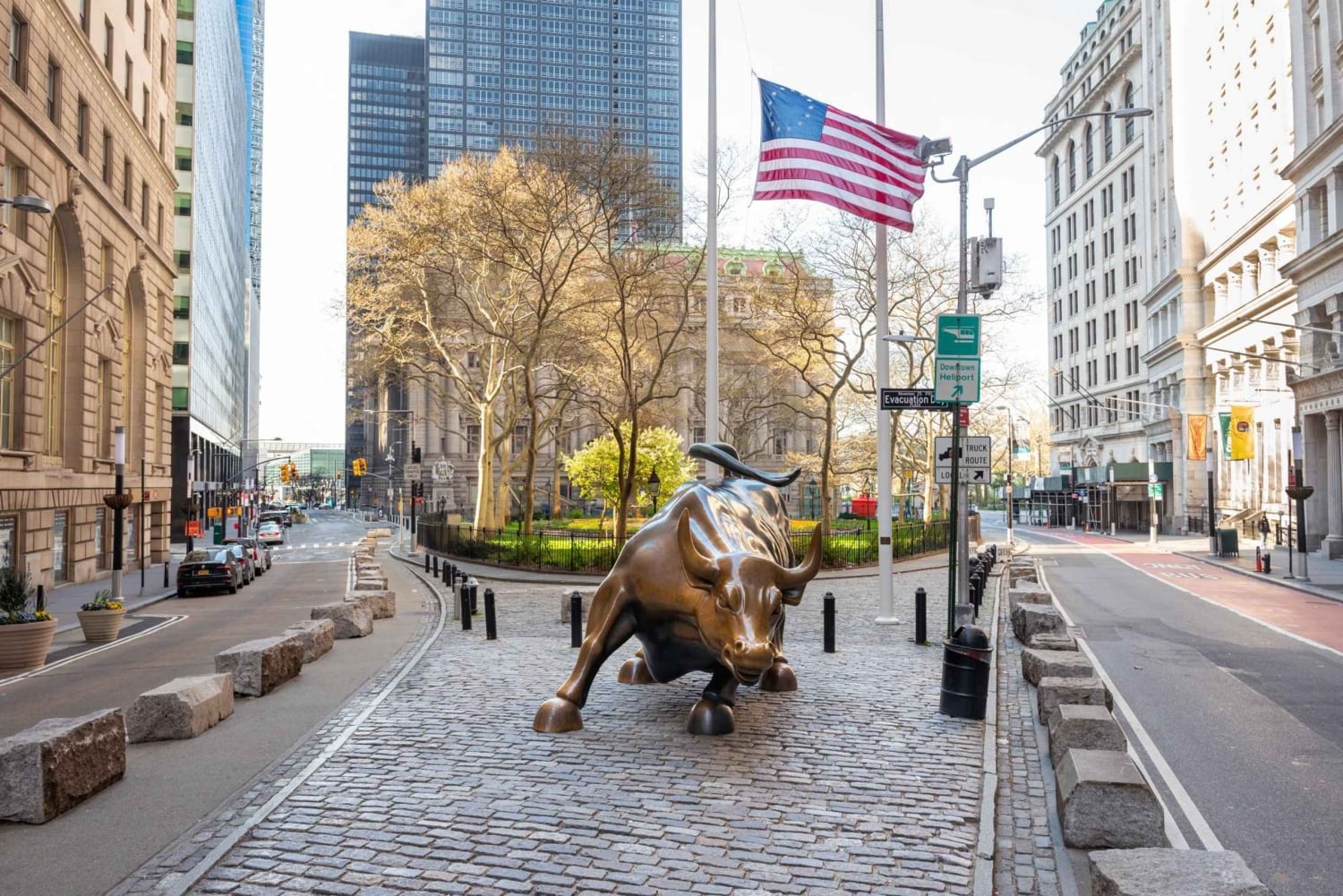 Tour privato a piedi di Wall Street e del quartiere finanziario