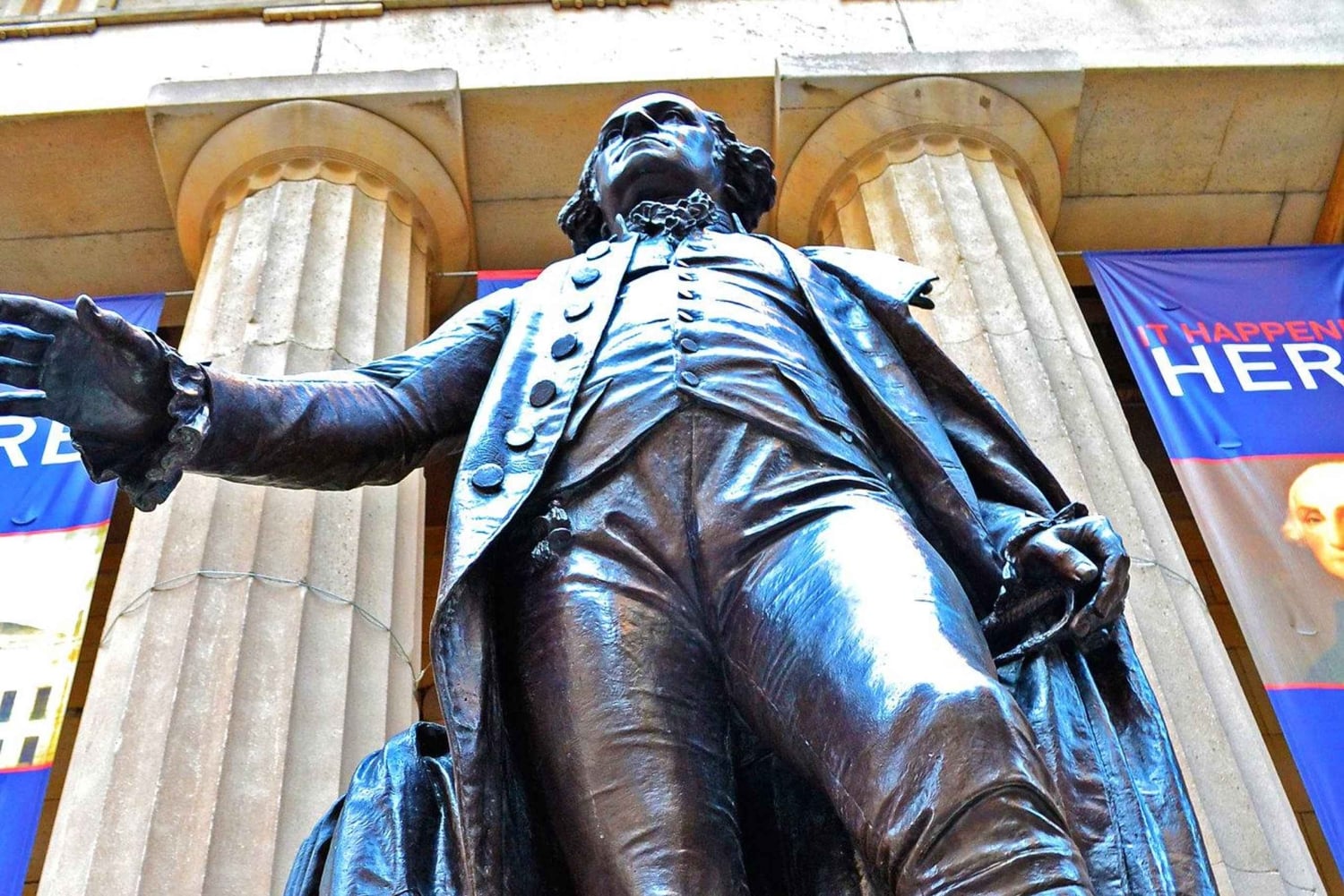 Wall Street, byvandring i finansdistriktet i Lower Manhattan