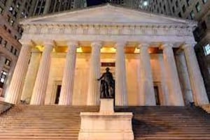 Wall Street: NYC:s födelseplats i fransk/engelsk guidning