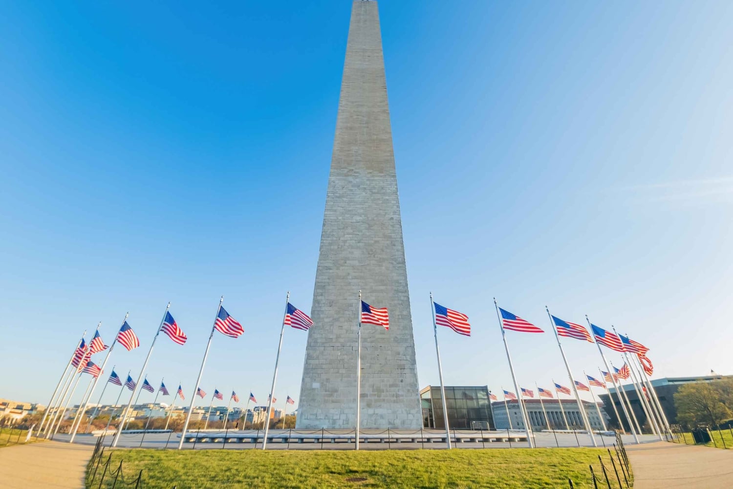 Washington DC: Washington Monument Top View Reserved Entry