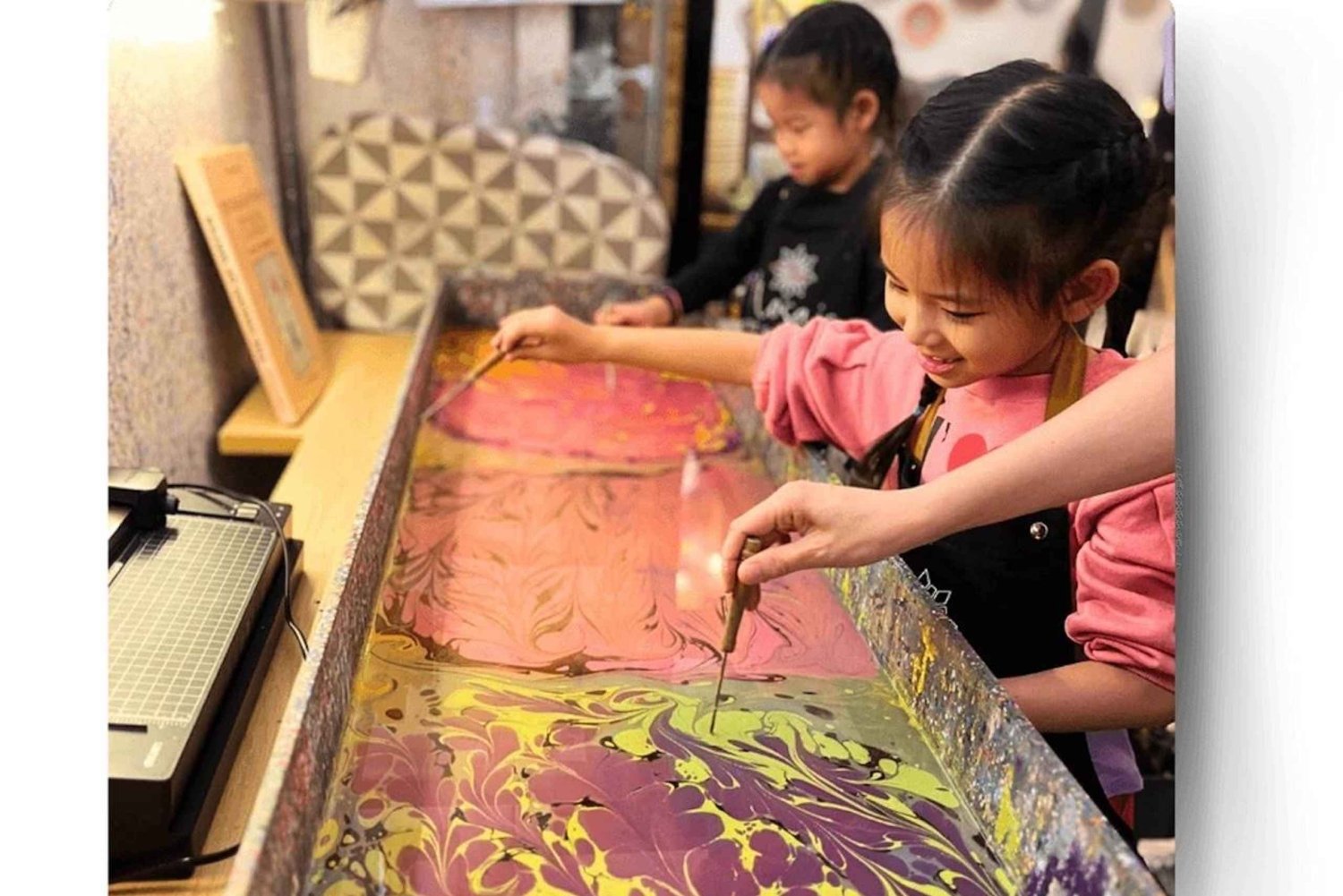 Water Marbling Workshops in Manhattan, NY