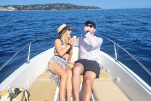 Nice: Visite privé en Bike & Boat 3h Villefranche-Cap ferrat