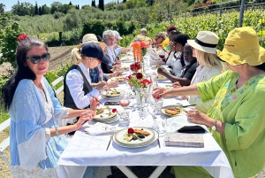 Dinner in the vineyard French Riviera