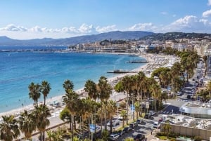 French Riviera West Coast Between Nice and Cannes