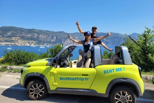 From Nice: Monaco & Eze Guided Tour in Electric Convertible