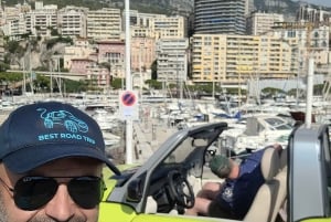 From Nice: Monaco & Eze Guided Tour in Electric Convertible