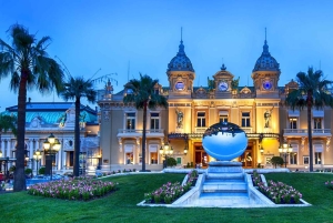 From Nice: Monaco Night Tour with Dinner Option