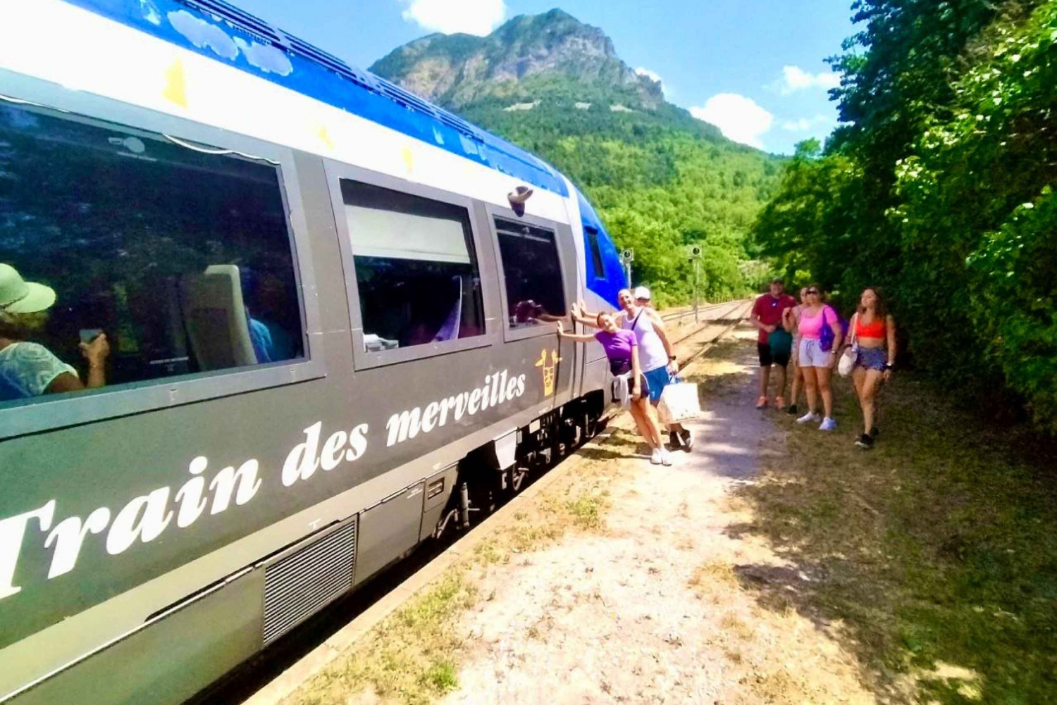 From Nice: Historic Train Ride & Alps Villages