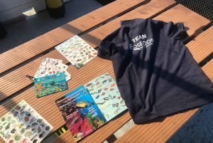 From Nice: Villefranche Bay Swimming & Snorkeling Boat Tour