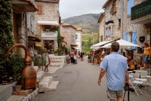 Grasse, Valbonne & Gourdon: Day Tour with Wine Tasting