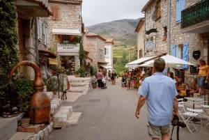 Grasse, Valbonne & Gourdon: Day Tour with Wine Tasting