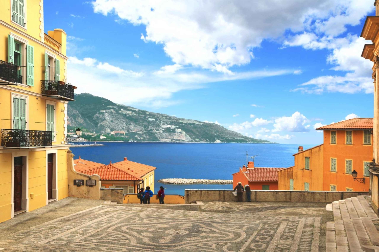Italian City, its Market and Menton Private Full Day Tour