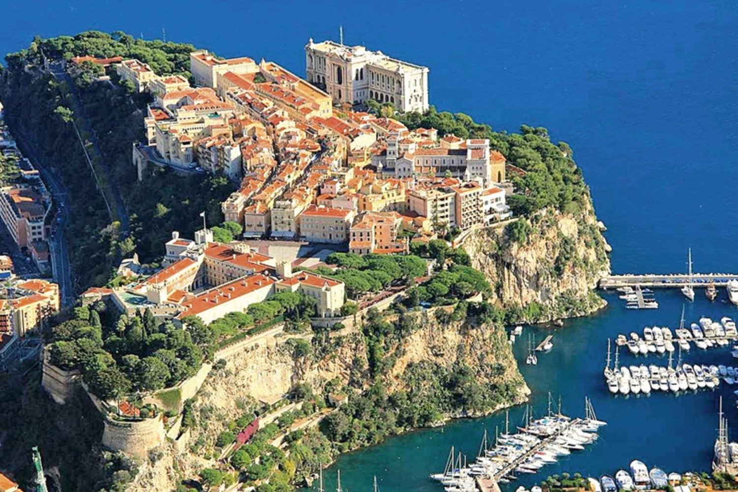 Monaco and Perched Medieval Villages Day Tour from Nice