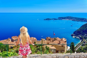 Monaco and Perched Medieval Villages Day Tour from Nice