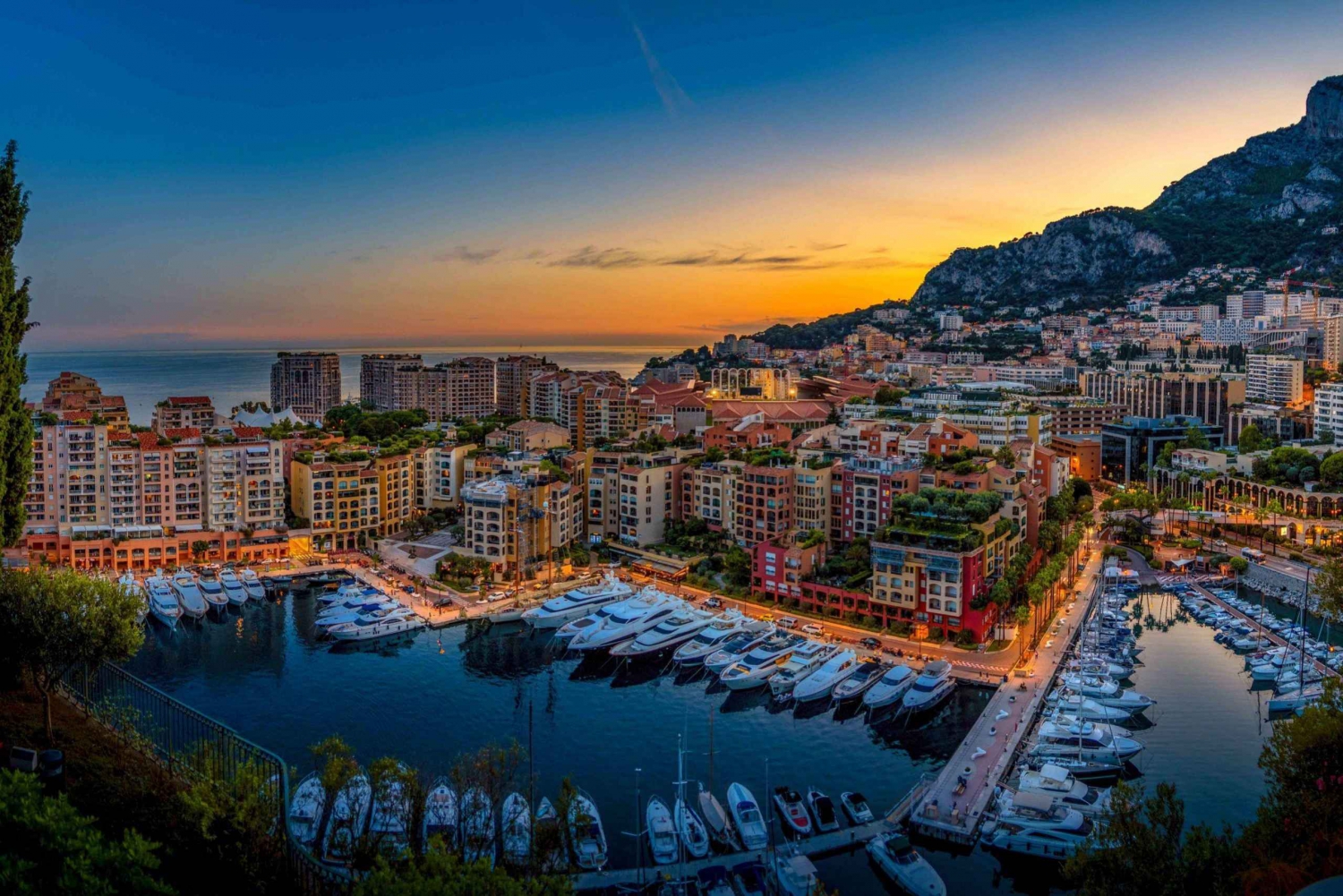 Monaco, Monte Carlo, Eze Landscape Day & Night Private Tour