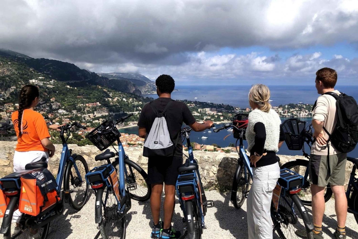 Nice and its panoramics surroundings on e-bike