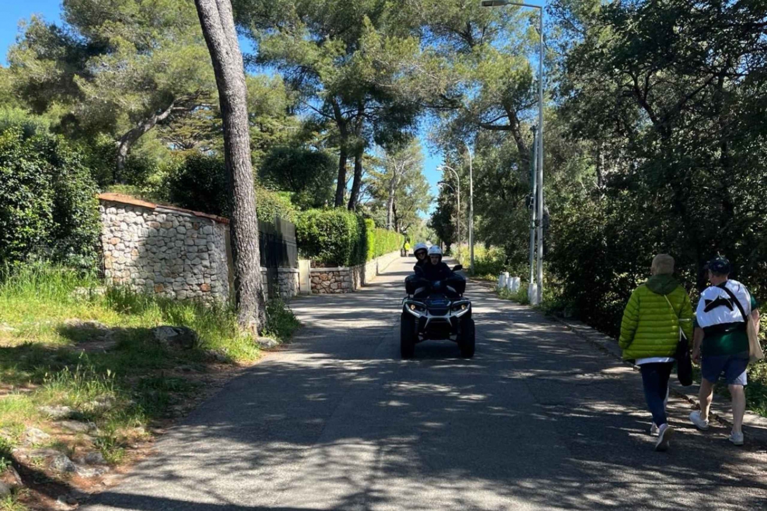 NICE BY ELECTRIC QUAD:panoramic tour from Nice