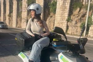 NICE BY ELECTRIC QUAD:panoramic tour from Nice