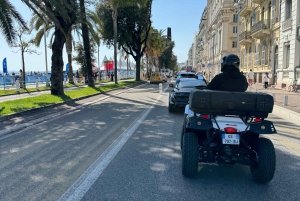 NICE BY ELECTRIC QUAD:panoramic tour from Nice