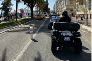 NICE BY ELECTRIC QUAD:panoramic tour from Nice