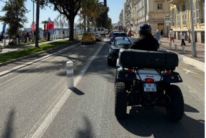 NICE BY ELECTRIC QUAD:panoramic tour from Nice