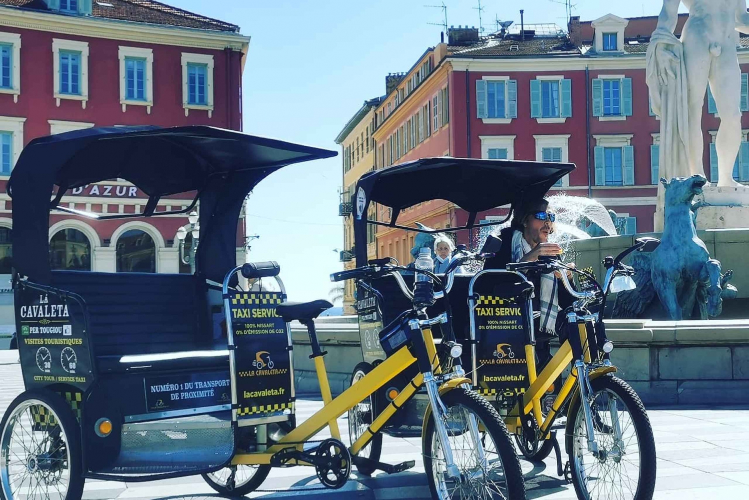Nice: Electric Rickshaw City Tour with Local Guide
